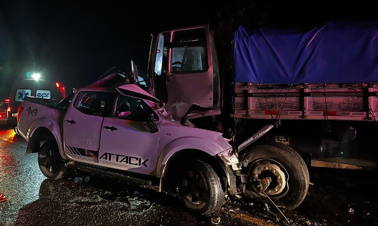 Grave acidente na BR-277 deixa uma pessoa morta em Guaraniaçu