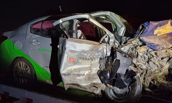 Grave acidente na BR-487 deixa quatro mortos e duas pessoas feridas em Tuneiras do Oeste