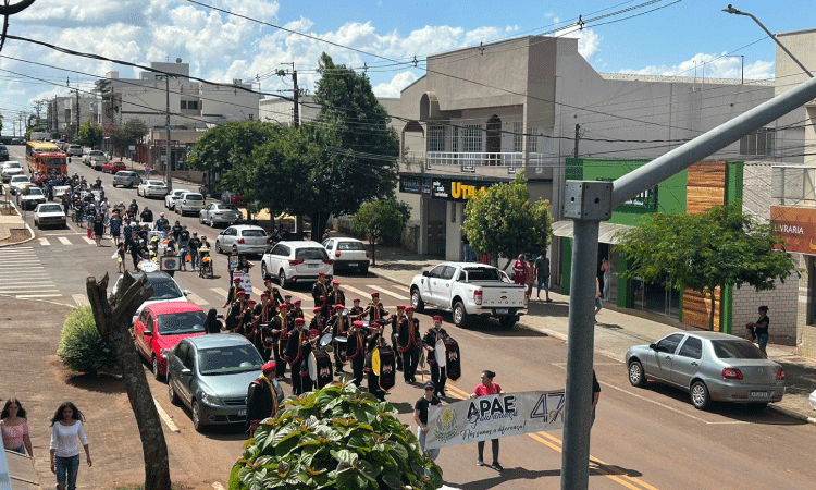 GUARANIAÇU: APAE celebra 47 anos com Caminhada Solidária