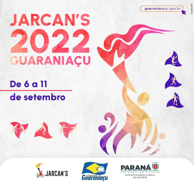 GUARANIAÇU: Confira a programação dos Jarcan´s 2022 para este sábado (10/09).