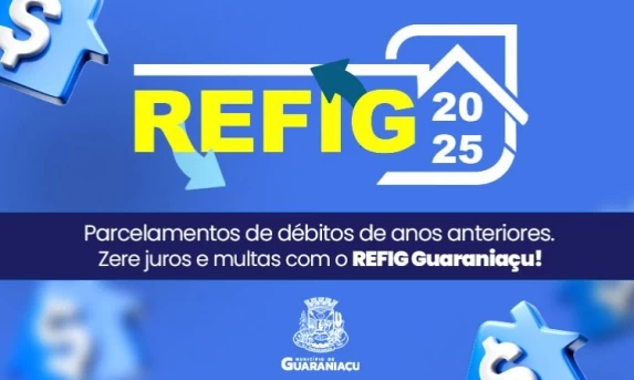 GUARANIAÇU: Contribuinte tem até 100% de desconto para pagar dívidas com o município através do REFIG 