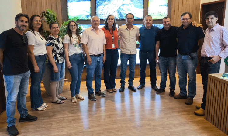 GUARANIAÇU: Gestores do Convênio Linha Ecológica da Itaipu Binacional estiveram visitando o município nesta quarta-feira.