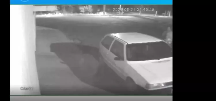 GUARANIAÇU - Indivíduos tentam furtar carro no município