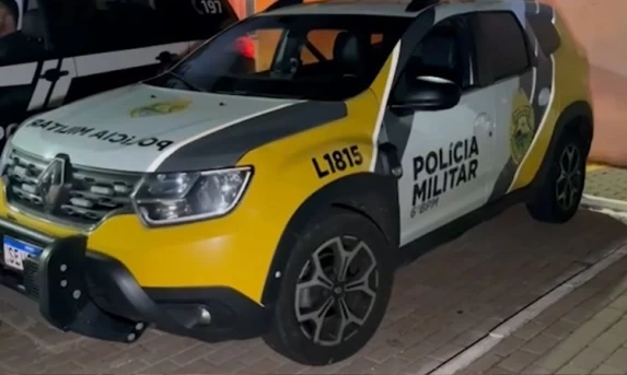 GUARANIAÇU: PM PRENDE FILHO QUE AGREDIU E AMEAÇOU A PRÓPRIA MÃE COM UMA FACA NESTA TERÇA-FEIRA