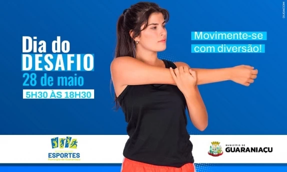 Guaraniaçu se movimenta no Dia do Desafio nesta quarta-feira, 28 de maio