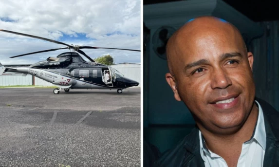 Helicóptero com o cantor Rick desaparece na Serra Catarinense durante tempestade