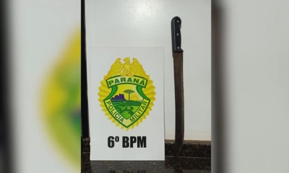 Homem de 20 anos é preso em flagrante após homicídio a facadas em Espigão Alto do Iguaçu