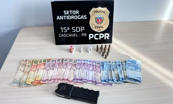 Homem de 55 anos é preso em Cascavel durante ação conjunta da Polícia Civil e Guarda Municipal