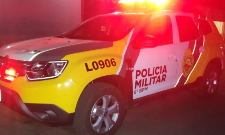 Homem é preso pela PM após esfaquear desafeto em Quedas do Iguaçu