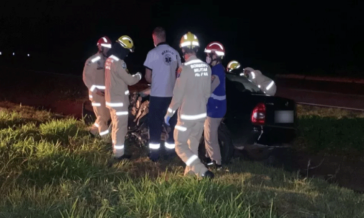 Homem morre ao bater frontalmente com caminhão na BR-163