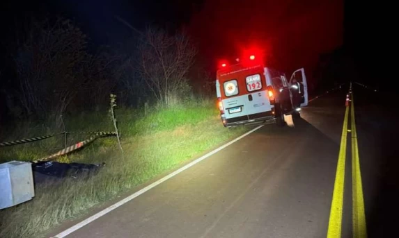 Homem morre atropelado na PR-473 em Nova Laranjeiras