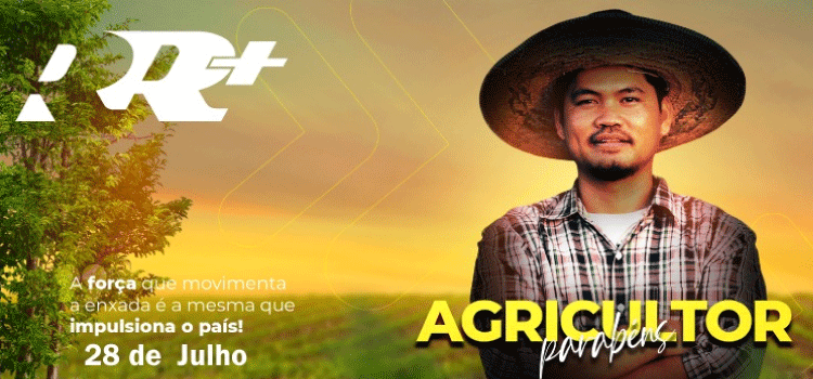 Homenagem de toda equipe do Portal RRMAIS ao dia do agricultor.