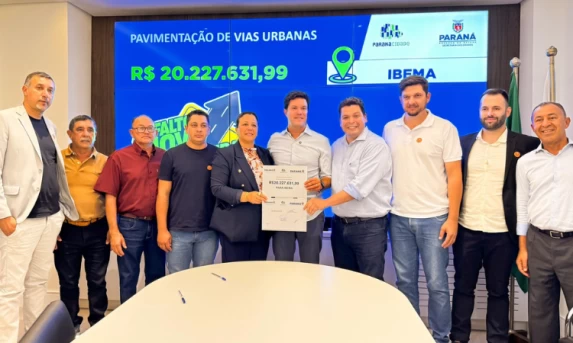 Ibema garante mais de R$ 20,2 milhões do Programa Asfalto Novo, Vida Nova