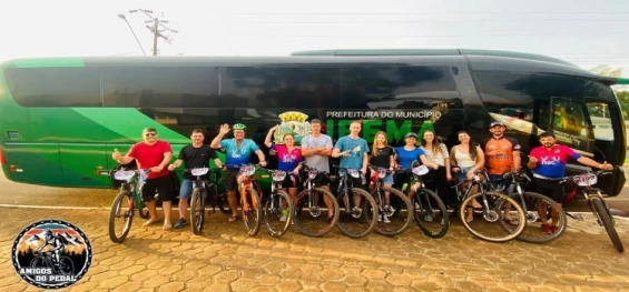 IBEMA: Grupo Amigos do Pedal participará do desafio no Vou de Bike etapa de Nova Aurora.