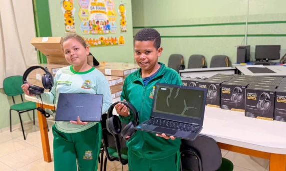 Ibema: Novas Tecnologias na Escola Municipal Getúlio Vargas