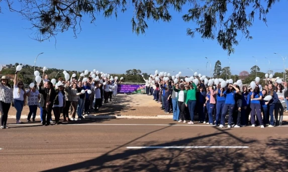 Ibema realiza a 3ª Caminhada do Meio-Dia de Combate ao Feminicídio