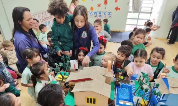 Ibema: Vigilância Sanitária e Controle de Endemias promovem ação educativa com alunos dos CMEIs Ildo Vigo e Iolanda Stadler Lovato