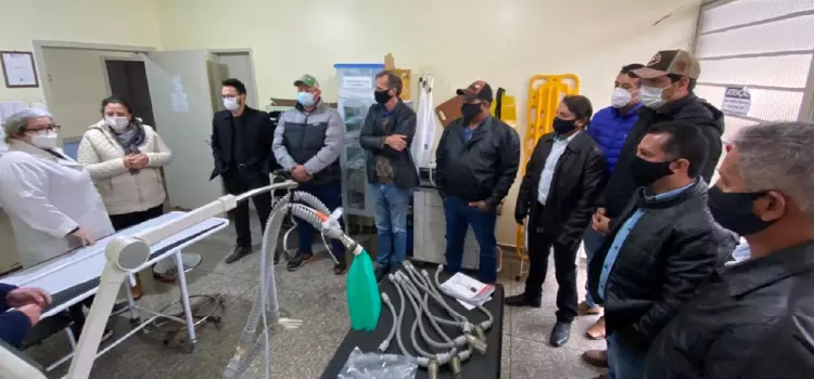 IBEMA – Hospital Municipal recebe respirador mecânico