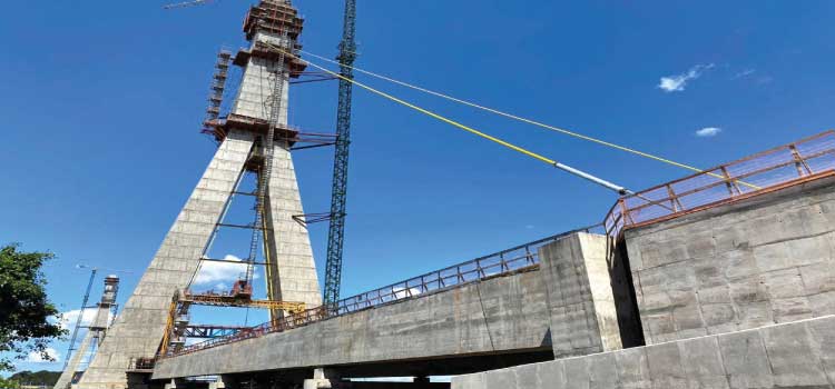 INFRAESTRUTURA: Obras da Ponte da Integração Brasil-Paraguai atingem 71,5% de execução