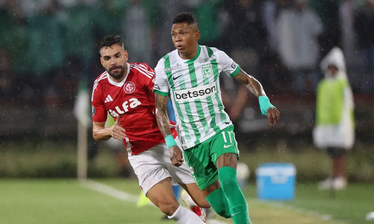 Inter é superado por 3 a 1 pelo Atlético Nacional na Libertadores