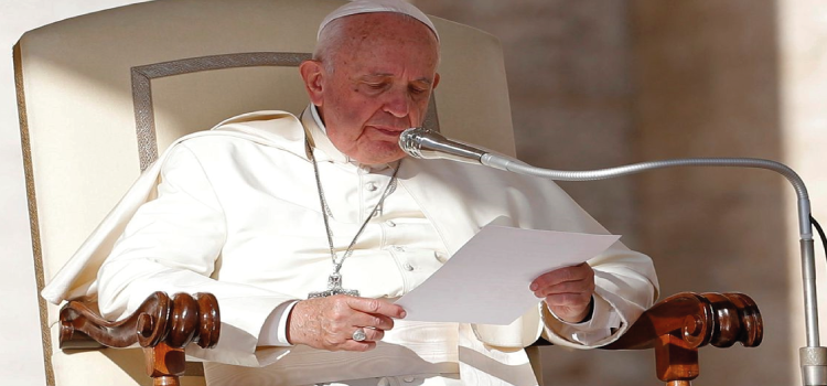 INTERNACIONAL: No Vaticano, papa Francisco diz rezar por vítimas das chuvas no Brasil