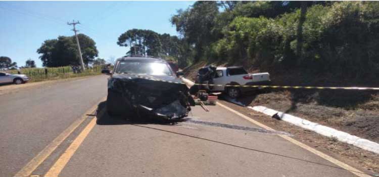 LARANJEIRAS DO SUL: Motorista morre em grave acidente