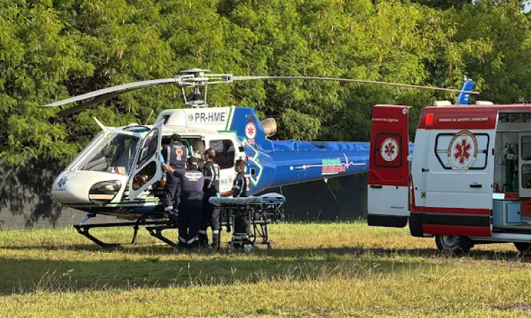 Menina vítima de afogamento em Braganey morre no hospital.