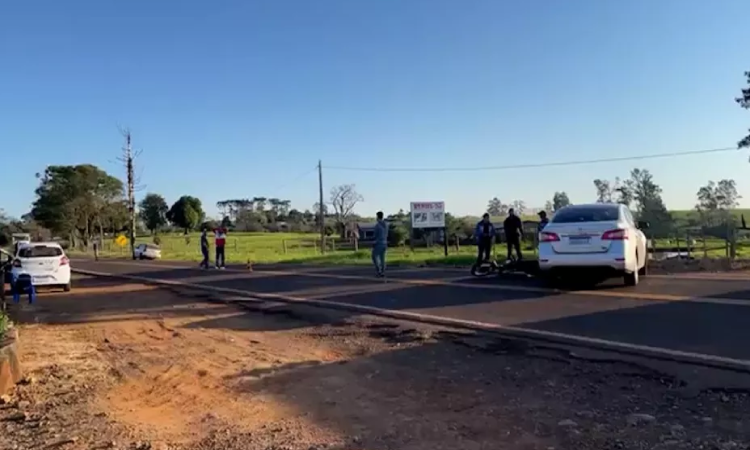 Motociclista morre em acidente na PR-180 em Boa Vista da Aparecida.