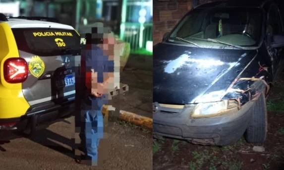 Motorista é preso por embriaguez ao volante durante abordagem da PM em Quedas do Iguaçu