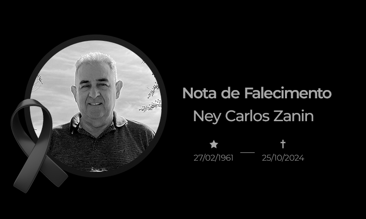 Nota de Pesar: Falecimento de Ney Carlos Zanin