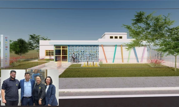 Nova creche de R$ 2,4 milhões vai ampliar atendimento à primeira infância em Ibema. 
