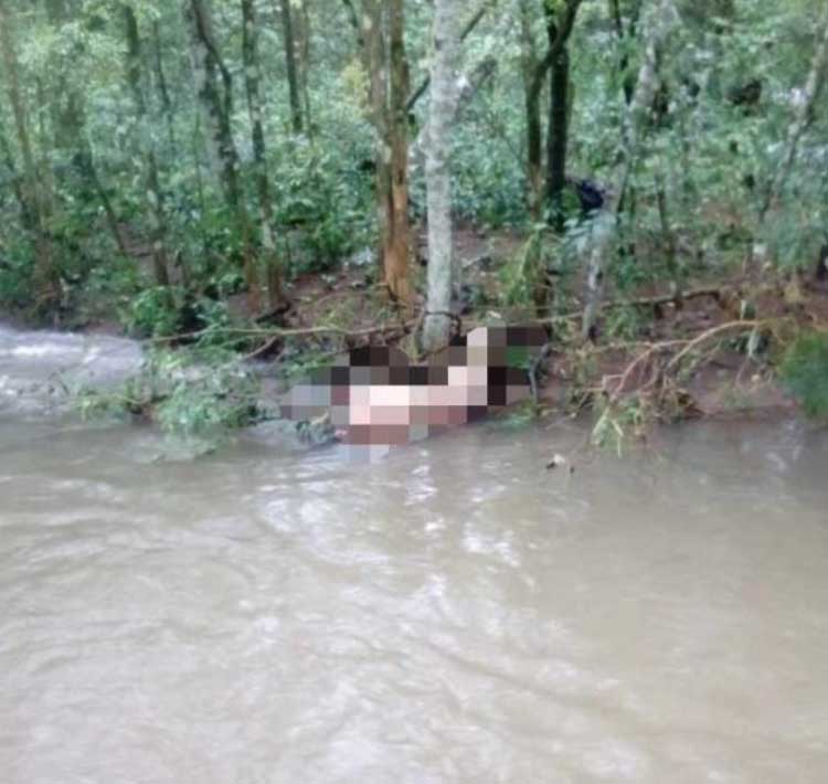 NOVA LARANJEIRAS: Corpo de vítima de afogamento é localizado em riacho na Comunidade do Rocio.
