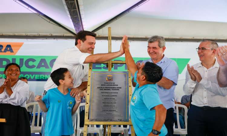 Nova Laranjeiras: governador inaugura 1ª Escola de Educação Especial feita pelo Estado.