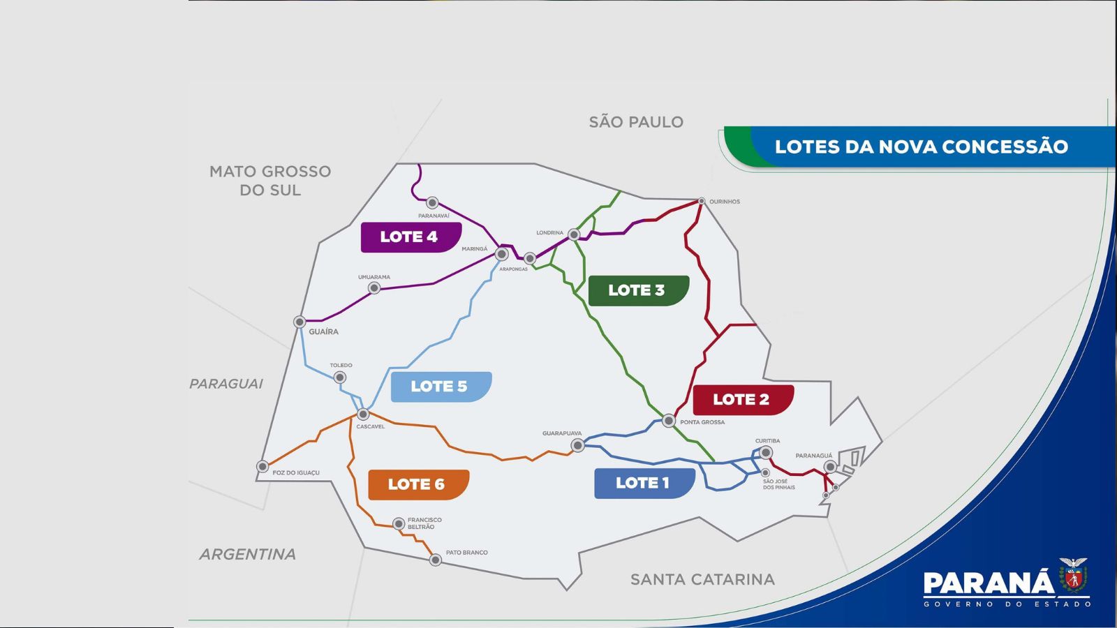 NOVIDADE DO LOTE 5: PEDÁGIO ENTRE CASCAVEL E TOLEDO É CONFIRMADO NO OESTE DO PARANÁ NOVIDADE DO LOTE 5: PEDÁGIO ENTRE CASCAVEL E TOLEDO É CONFIRMADO NO OESTE DO PARANÁ