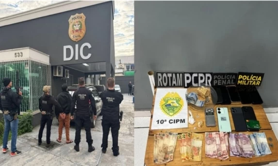 Operação integrada prende grupo criminoso que agia em Laranjeiras do Sul e região
