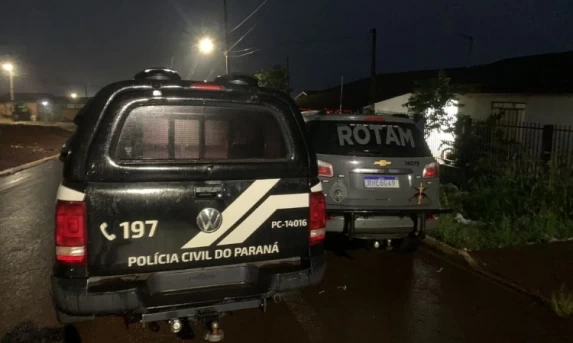 Operação Noite Segura: Polícia Civil e Militar prendem envolvidos em tentativa de homicídio em Santa Tereza do Oeste