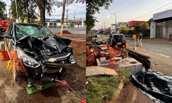 Pai e filho morrem em grave acidente em Foz do Iguaçu