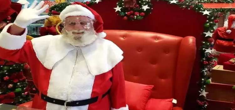 'Papai-Noel' de 76 anos morre após passar mal durante apresentação em Itu.
