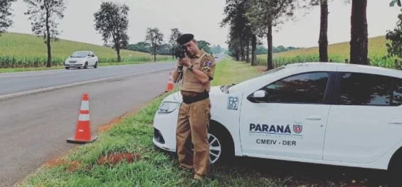 PARANÁ: Governo amplia fiscalização por radares portáteis nas rodovias estaduais para reduzir acidentes.