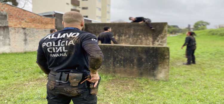 PARANÁ: Polícia Civil conclui segundo mês do curso de formação dos 425 novos servidores.