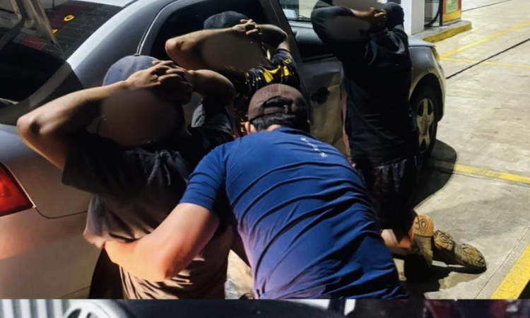 PCPR e PMPR prendem trio responsável por assalto a motorista de aplicativo em Virmond e furto a panificadora em Três Barras