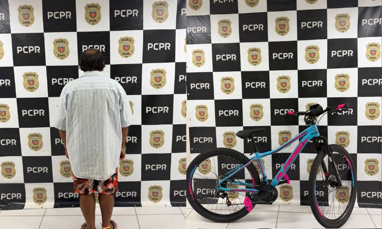 PCPR prende homem por receptação e recupera bicicleta furtada no bairro Universitário
