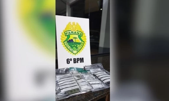 PM e Polícia Civil apreendem munição e carregador durante abordagem em Quedas do Iguaçu