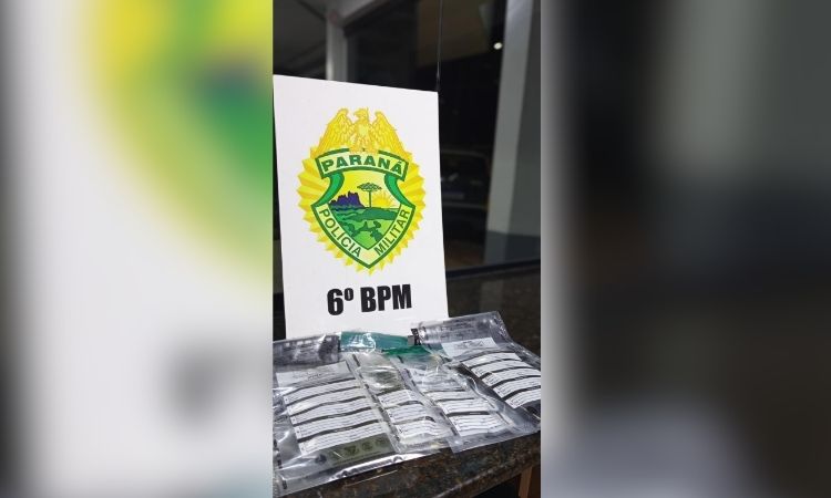 PM e Polícia Civil apreendem munição e carregador durante abordagem em Quedas do Iguaçu