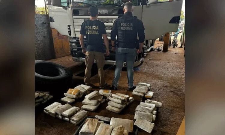 Polícia apreende 107 quilos de cocaína na BR-277 em Céu Azul