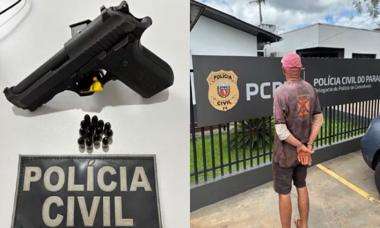 Polícia Civil de Catanduvas prende homem que assassinou o próprio irmão em Três Barras do Paraná