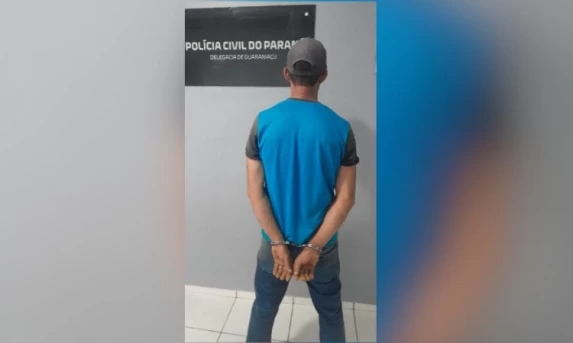Polícia Civil de Guaraniaçu prende condenado a 25 anos de prisão por estupro de vulnerável