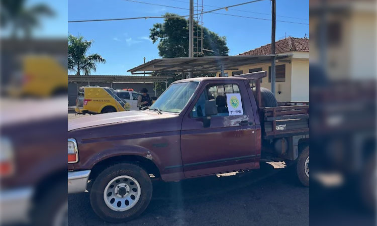 Polícia Militar recupera caminhonete furtada em estrada rural de Assis Chateaubriand