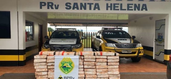 POLICIAL: BPRv Apreende 700 Kg de Maconha em São José das Palmeiras.