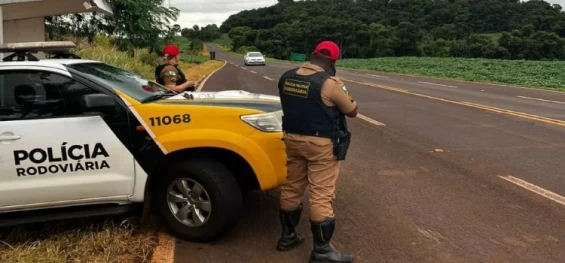 POLICIAL: Motoristas são flagrados acima do limite de velocidade no Paraná.